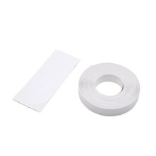 sourcing map 12mm Vinyl Striping Pin Stripe Double Line Tape Car Body Decal Sticker White