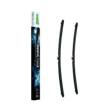 VALEO EVERGUARD - VSK3 - Premium Flat Silicone Wiper Blades kit with Extended life X2 - Lengths: 750mm/650mm - Front - Set of 2-566019