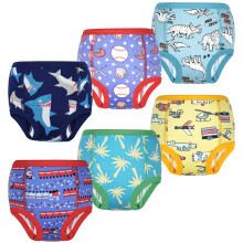 FLYISH DIRECT 6 Packs Potty Training Pants for Boys and Girls, Absorbent and Reusable Potty Training Underwear for Babies and Toddlers, 3 Years