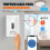 (A2, C2) Smart Wall Light Switch Infrare IR Sensor No Needed Touch EU US 220V 110V 10A Glass Screen Panel Electrical Power On Off Lamp 3