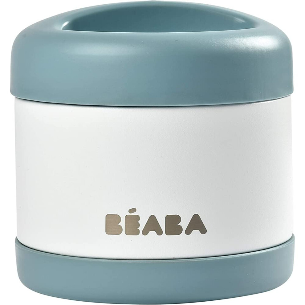 Béaba - Thermal Meal Preservation Container - For Baby And Children - 100% Airtight - Stainless Steel - Keeps Food Hot Or Cold For More Than 5 Hours Beaba