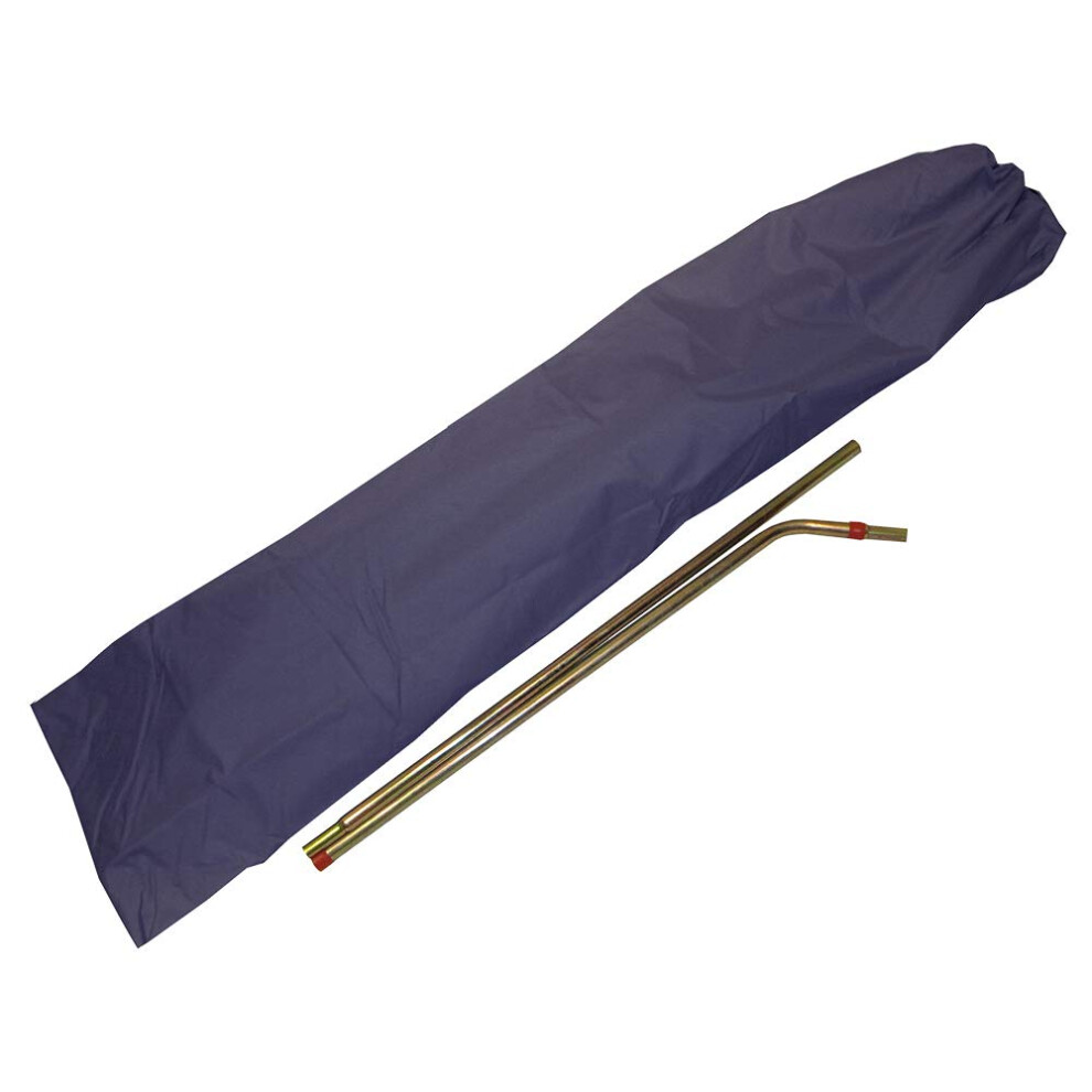 Maypole Awning & Tent Pole Nylon Storage Bag Pull Cord Universal Fit Blue 5051226442100