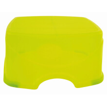 BIECO 79000116 - Children Step Stool and Sitting in a Green, Single-Stage, Step Height 14 cm, from 12 Months to About 10 Years