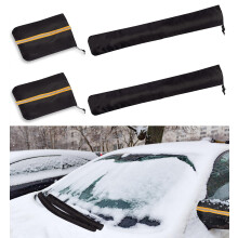 Car Side Mirror Covers and Windshield Wiper Covers for Trucks Cars SUVs Vans, 1 Pack 420D Auto Rearview Protective from Ice Snow Frost Dew Rain Bird