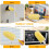 Newthinking Flash Dust Magnet Refills, 50 Disposable Fluffy Electrostatic Dusters Refills for Home Cleaning (Duster Refills Set without Handle) 5