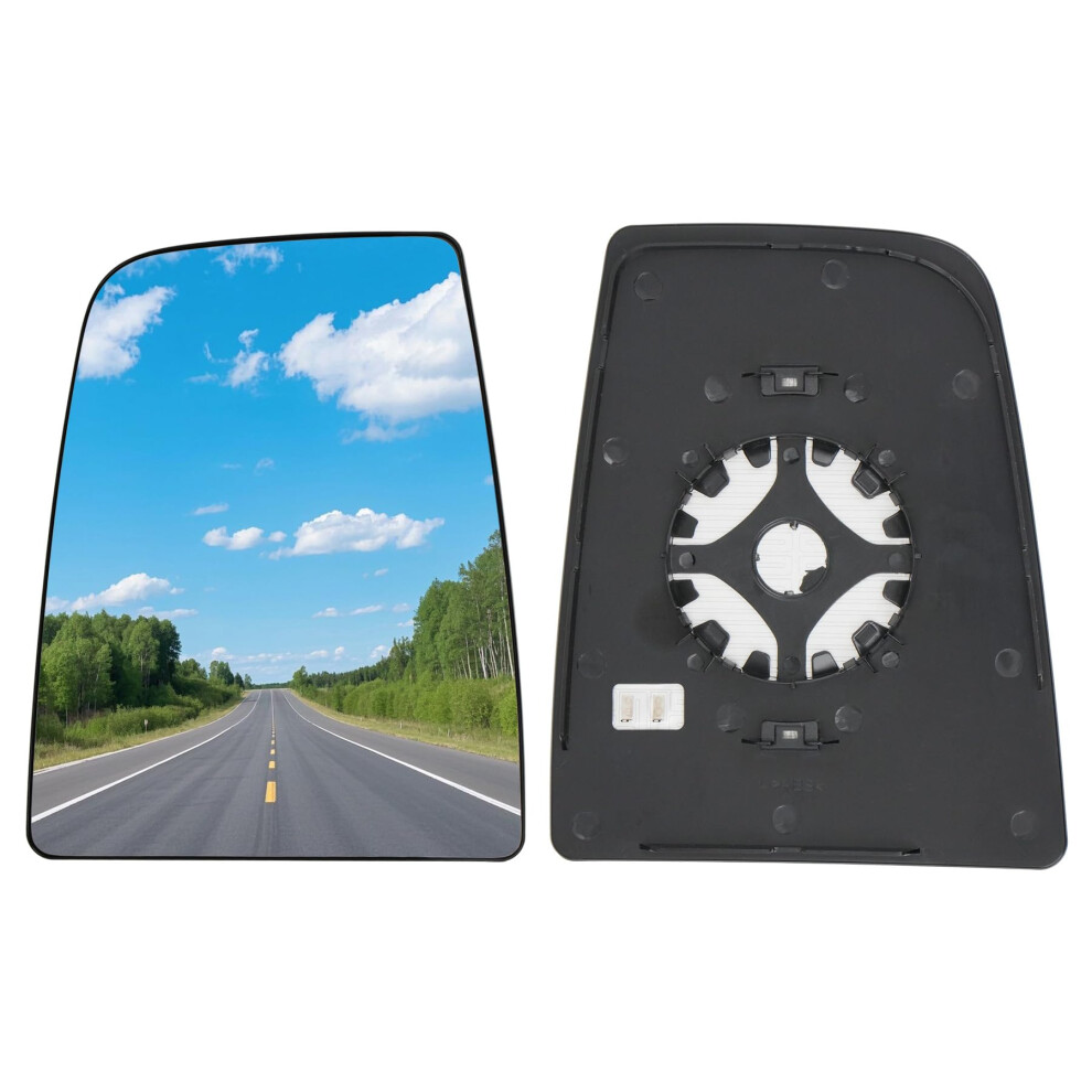 Convitex Passenger Side Heated Wing Mirror Glass - Compatible With Ford Transit Mk8 5051226422768