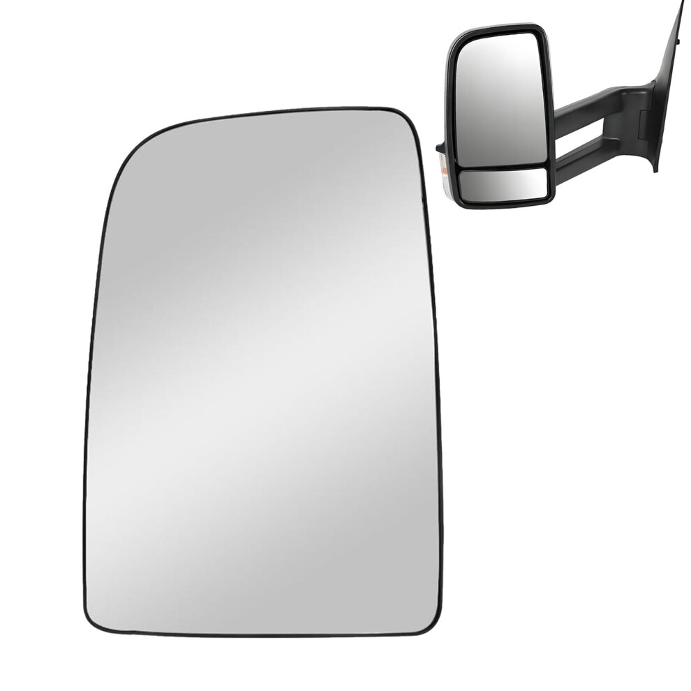 Gionar Wing Mirror Glass Heated Left Upper For Mercedes Benz Sprinter W906 & For Volkswagen Crafter 5051226422454