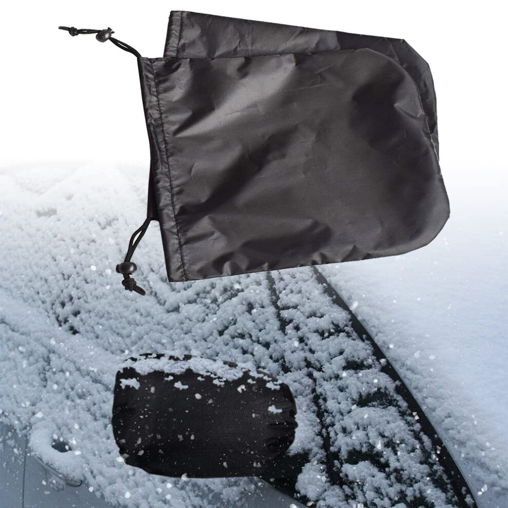 Side View Mirror Cover, Car Mirror Cover Side Mirror Protector, Car Mirror Protector Cover, Exterior Mirror Cover, 1 Pair Black 5051226422300