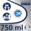 Cif Cif Professional Scouring Milk Original 750 ml, 3