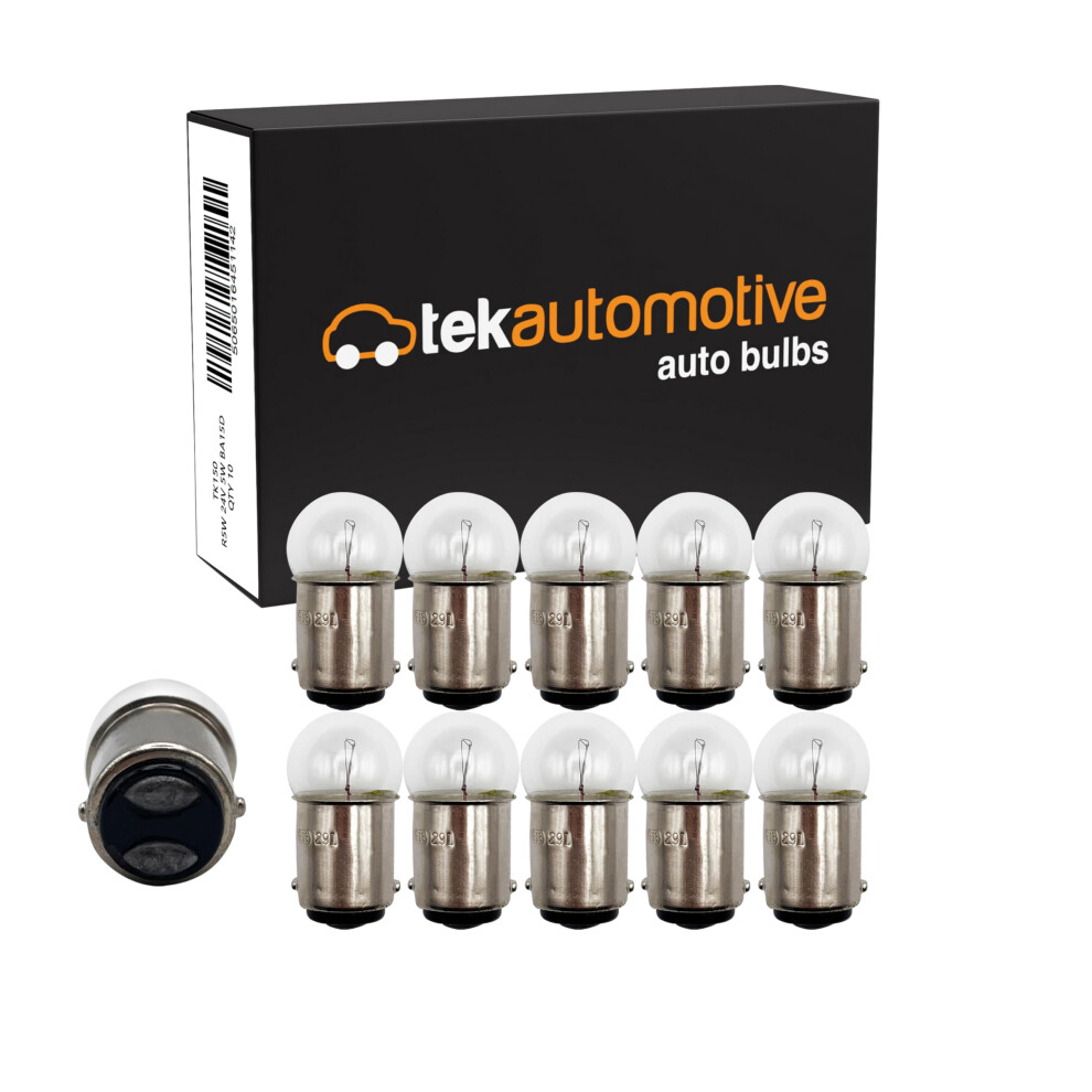 Tek Automotive 150 R5w 24V 5W Ba15d Bulbs For Lorry And Truck Side Tail Double Contact E-Marked Replacement Lamps Light 5051226421358