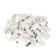 Windhager 10701 Awning Attachment Set, Running Hooks, 30 Pieces, with Stainless Steel Screws