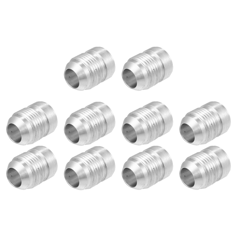 X Autohaux 10Pcs Car 10An Male Weld On Fitting Bung Hose Adapter Fuel Oil 5051226444241