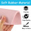 Acidea Rubber Carving Blocks, 24pcs 2"x2" Square Pink Linoleum Blocks for Printmaking 3