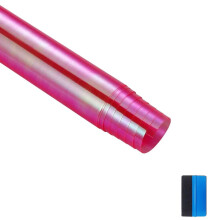 NEWL 12 by 48 inches Self Adhesive Auto Car Tint Chrome Chameleon Headlight Taillight Fog Light Vinyl Smoke Film Sheet Sticker Cover (Chameleon Pink)