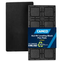 Camco 44601 8.5" x 17" Leveling Block Non Slip Pad