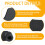 Bread Maker Paddle Compatible with Panasonic BreadMaker, Replacement Mixing Paddles Non-Stick Teflon Coated Flat Kneading 3