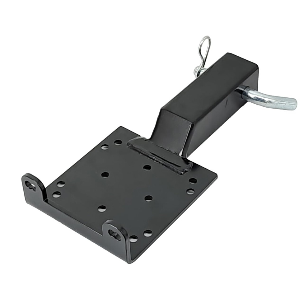 Maxxhaul 50688 Universal Hitch Winch Mount For Atv Utv And Truck With 2" Receiver 3600 Lbs Capacity 5051226445217