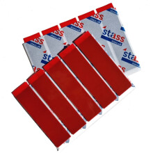 10x Number Plate Sticky Pads, Heavy Duty, Double Sided Self Adhesive Stickers for Car, Motorbike, Van, Caravan (Grey, 10pcs)