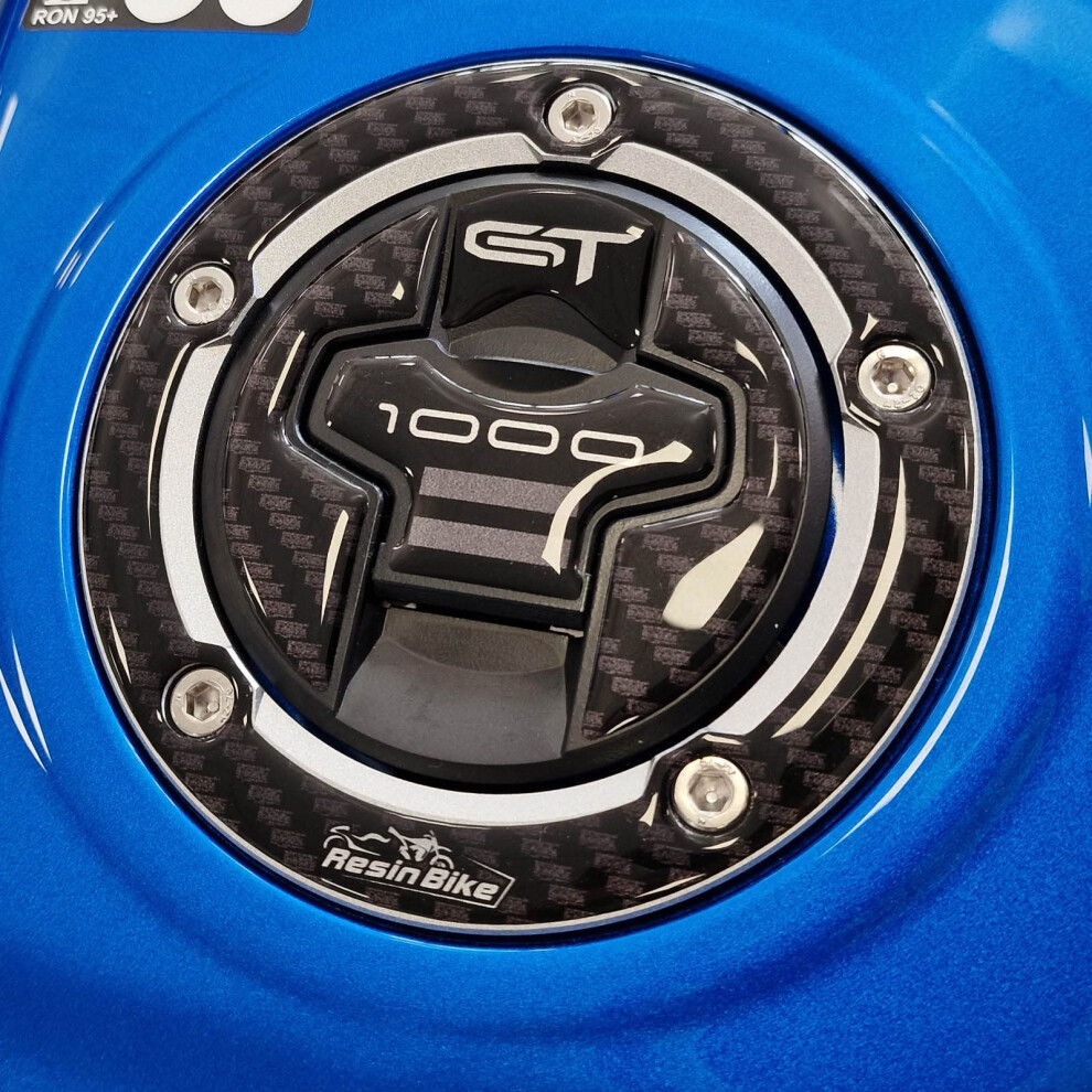 Resin Bike Motorcycle 3D Stickers Compatible With Suzuki Gsx-S 1000 Gt 2022-2025. Tank Cap Protection From Bumps And Scratches. Motorcycle Resin 5051226437502