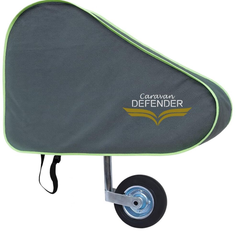 Caravan Defender Tow Hitch Cover | Universal Waterproof Trailer Hitch Protector With Strap Â Towing Accessory For Caravans And Trailers Light 5051226445293