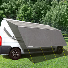 BRUNNER Sunny View Sun Shade for Caravan, Caravan, Motorhome, Van, Minibus and Van with Fixing Accessories 240 x 190 cm