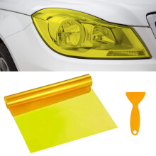 Car Headlight Tint Film 30x120cm,Waterproof UV Resistant Vinyl Headlight Tint,Smoke Tint Universal Fit for Headlights, Rear Lights & Fog Lights