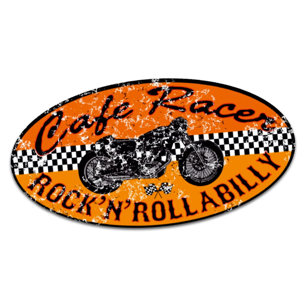 Finest Folia Decal Sticker Old School Ace Cult Retro Vintage Rockabilly 5051226431531