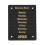 Beaumont Adjustable Opening Hours Display Sign with Suction Pads DL226 1