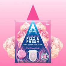 Astonish Toilet Bowl Fizz Fresh Tablets Deep Cleaning Foam Action Rem