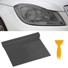 Car Headlight Tint Film 30x120cm,Waterproof UV Resistant Vinyl Headlight Tint,Smoke Tint Universal Fit for Headlights, Rear Lights & Fog Lights