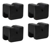 (4 Pieces) Car Jack Rubber Pad 60 50 44 mm Universal Jack Pad for Protects Your Car and SUV | Standing Rubber Pad