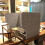 80cm Gray Felt Desk Privacy Divider Panel - 80cm Foldable Classroom Desk Partition Shields -Desktop Separator Panel 5