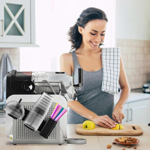 Cup Organizer for Ninja Slush Machine FS301 FS300|Side Mounted Lid Straw Holder 2