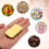 sourcing map 6pcs Metal Tin Box, 2.4x1.3x0.4 Mini Portable Rectangular Empty Tinplate Small Storage Container Airtight Tins with Lids for Candy 4