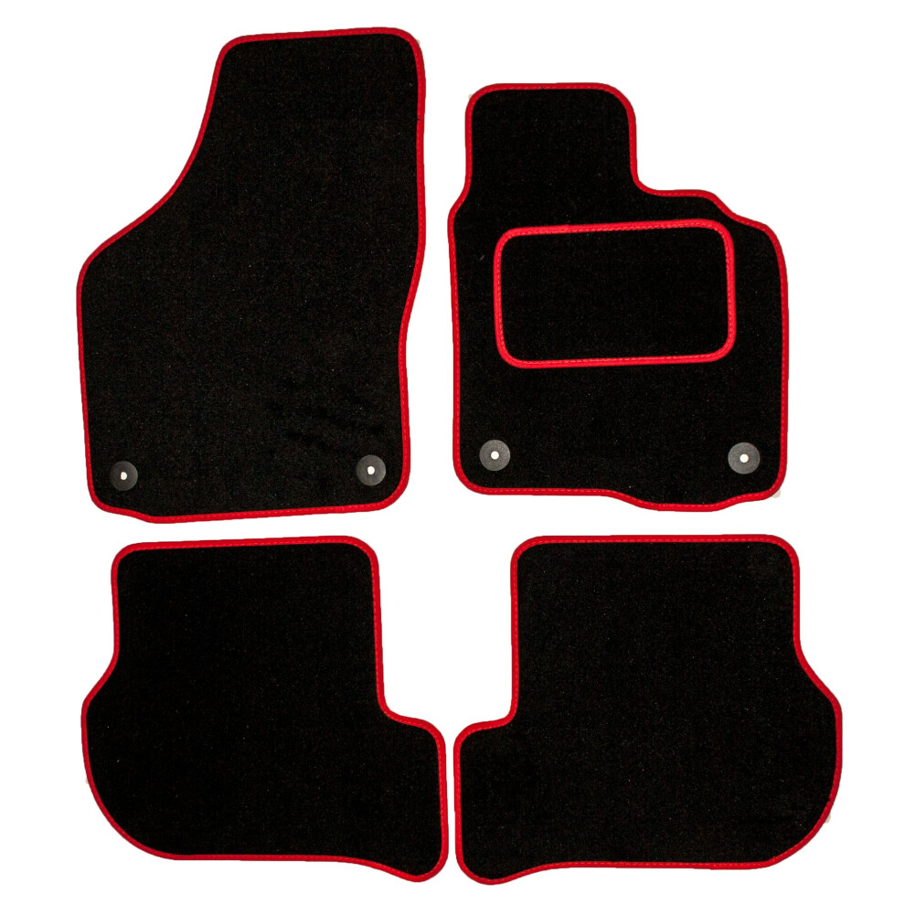 Sakura Ss4563rd Carpet Floor Mat, Trim Red 5051226465369