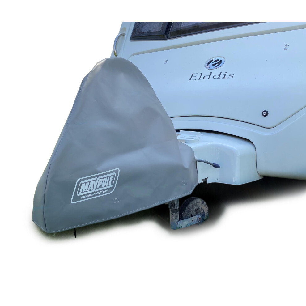 Maypole Deluxe Heavy Duty Pvc Caravan Hitch Cover, Grey 5051226445316