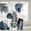 Boho douchegordijn van polyester, 54x70 inch, met haken. 4