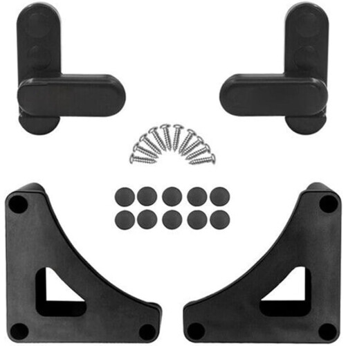 JUTTAUTO Caravan Table Bracket Storage Kit Black Table Security Retaining Kit for Caravan Motorhome Camper Van Stowage Table Accessories