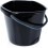 Plastic Cleaning Bucket 10 L Black 5