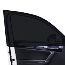 Car Side Window Sun Shades 2 Pack, Baby Curtains Sunshades Car Mosquitoes Net Cover Full Rear Side Window, Blocking UV Mosquitoes