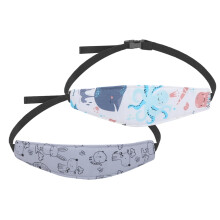 fKiZanthene Car Seat Head Support for Kids, 2 Pcs Cartoon Print Baby Car Accessories Head Support for Car Stroller Travel
