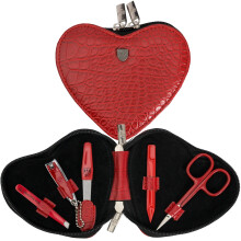 3 Swords Germany - 5-teiliges Maniküre-Pediküre Set für professionelle Nagelpflege