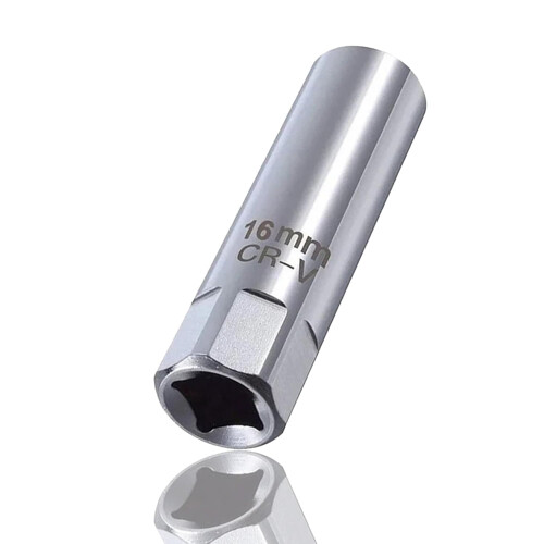 Youzzei 16mm Spark Plug Socket, 12 Point Thin Wall 3/8" Drive Removal Tool