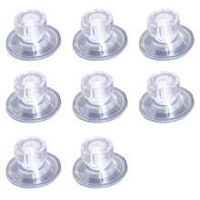 JUTTAUTO Caravan Limpets Glass Suction Cup 45mm Heavy Duty PVC Sucker Pad for T5 RV Van Camper Side Canopy Awning Fixing Motorhome Hung Organizer