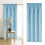 Short Blackout Window Curtain Light Blue 54x42 in Thermal 4