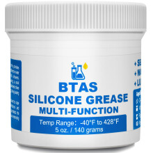 BTAS Plumber Faucet Pool Silicone Grease,O Ring Filter Rubber Gasket Lubricant Food Grade 140g