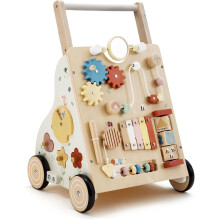 Wooden Baby Walker, Baby Push Walker for Boys and Girls 12 Months+,