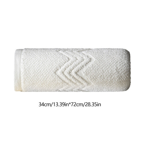 Bomulls badehåndkle 74x35cm mykt absorberende 2