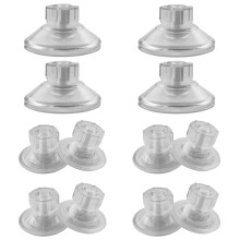 12 Pcs 45cm 60cm Limpets for Caravan Awning, Van Side Fix Pads Kit, High Grip Suction Cups Glass Suction Pads for Motorhome Campervan Van Canopy and