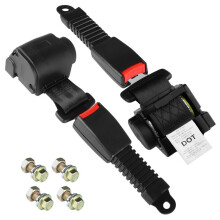 LEAPGOMAX Retractable 61" DOT Seatbelts, Universal 2 Point Adjustable Seat Belts for Golf Carts EZGO, Yamaha, Club Car, Tractor, Go Kart, Trucks, UTV